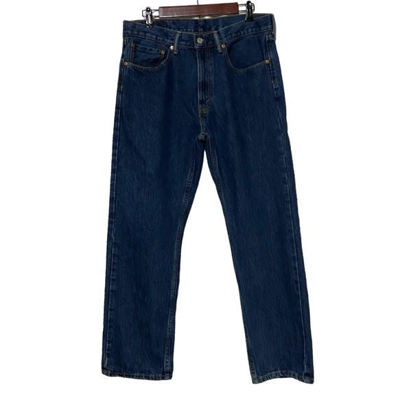 2013 Levi’s 505 Classic Straight Leg Fit Jeans Blue - Picture 14 of 14